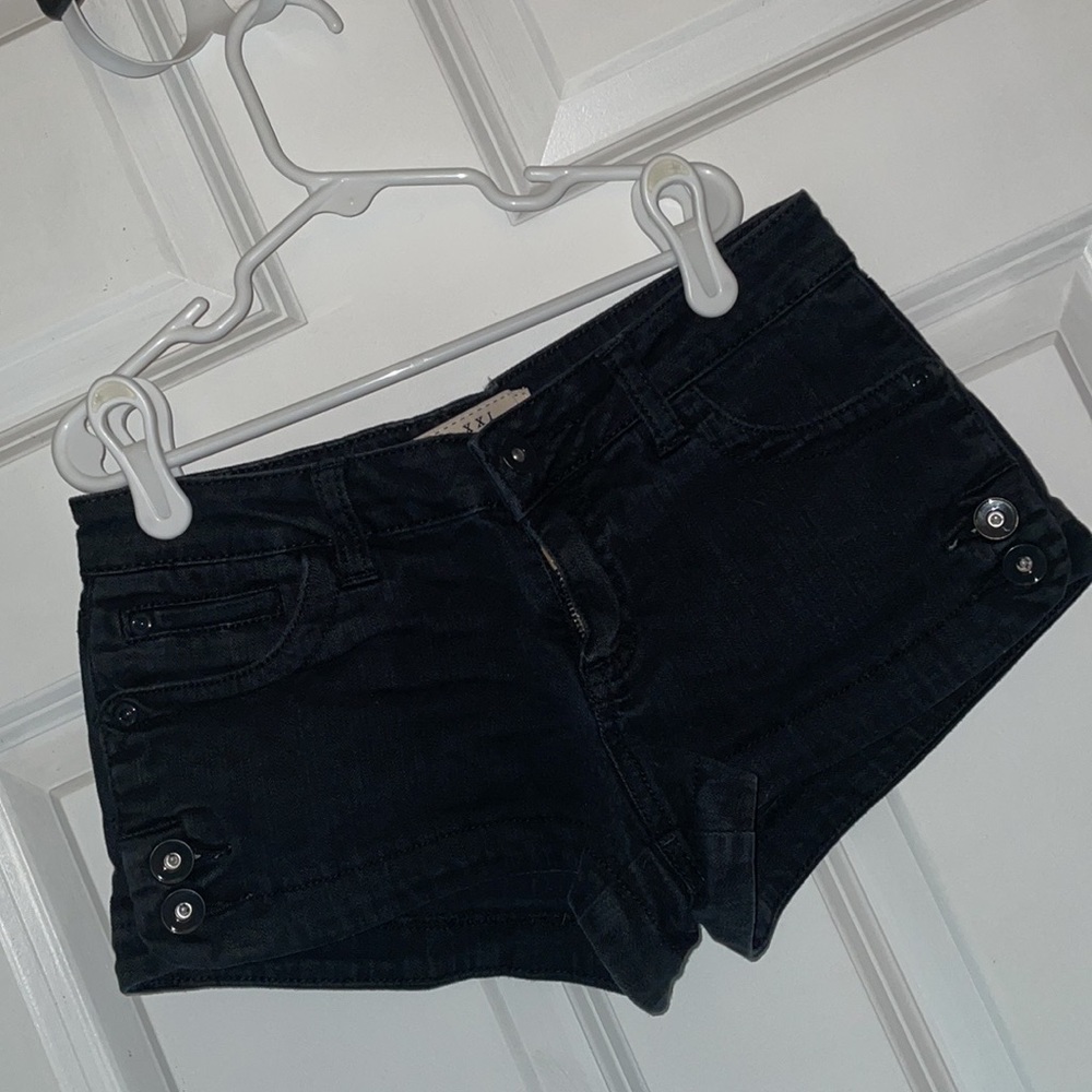 3 for $10 - Forever 21 Black Jean Shorts 24
